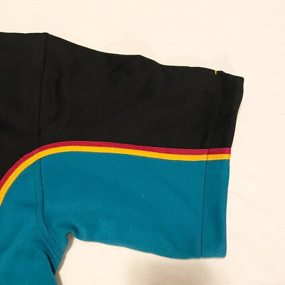 Vintage Nike NBA Detroit Pistons Short Sleeve Shooting Shirt Mens Medium - Picture 5 of 16